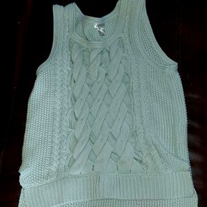 Sleeveless sweater